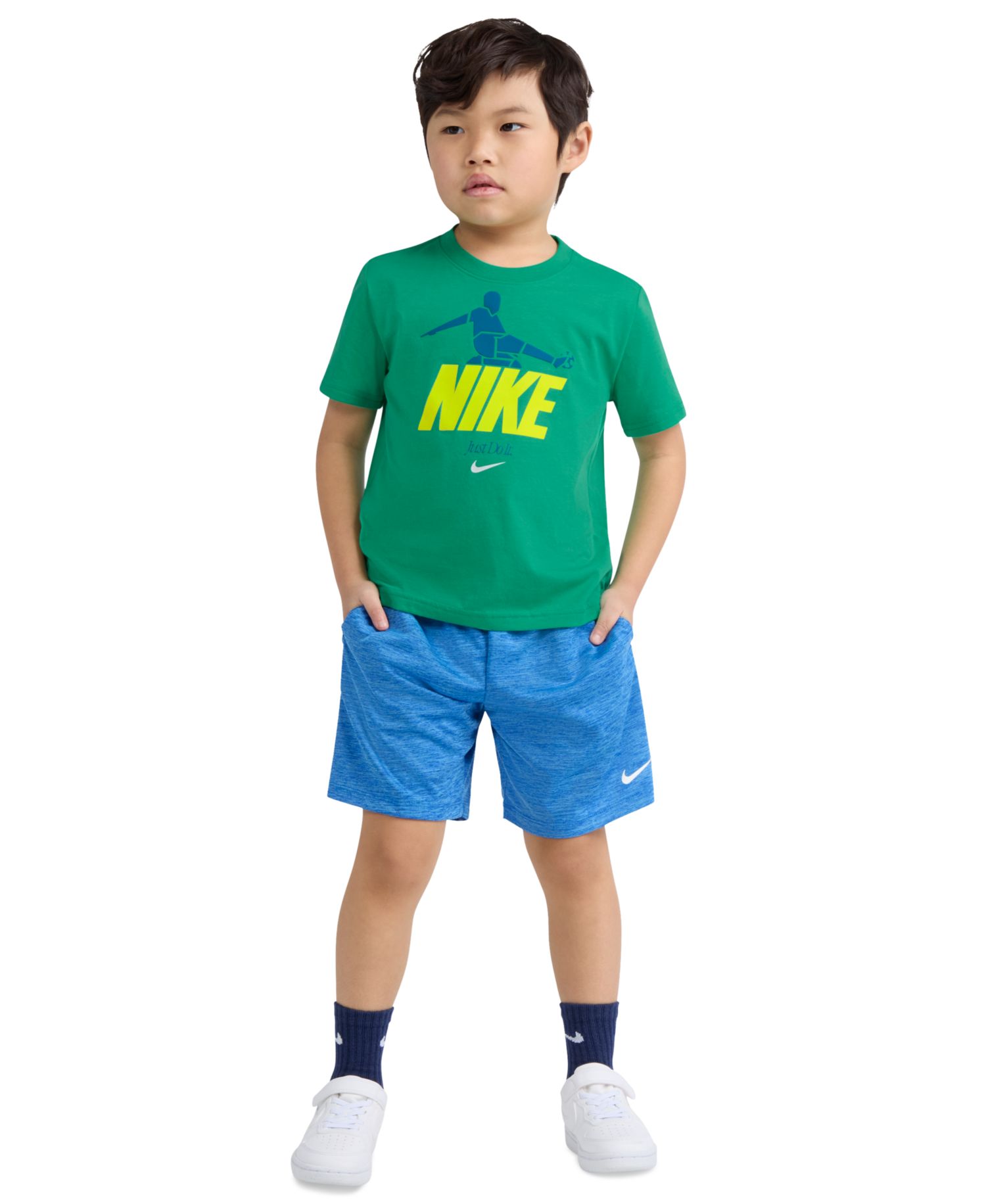 Boys' 2T-7 Bicycle Kick Short-Sleeve T-Shirt
