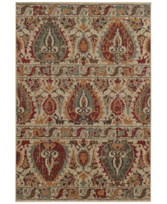 Tommy Bahama Home - Voyage 104W Beige 9' 10" x 12' 10" Area Rug