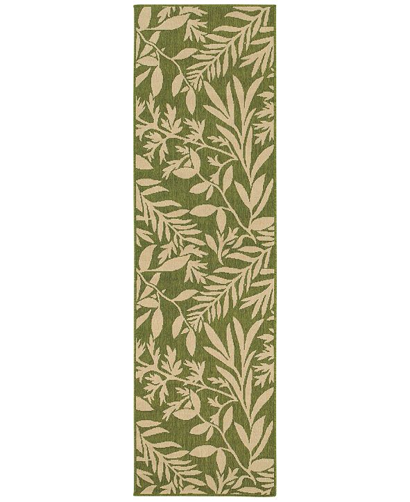 Tommy Bahama Home CLOSEOUT! Seaside Indoor/Outdoor 1631G Green 2' 3" x