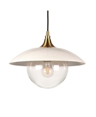 Alvia 14.5" Wide Metal Pendant