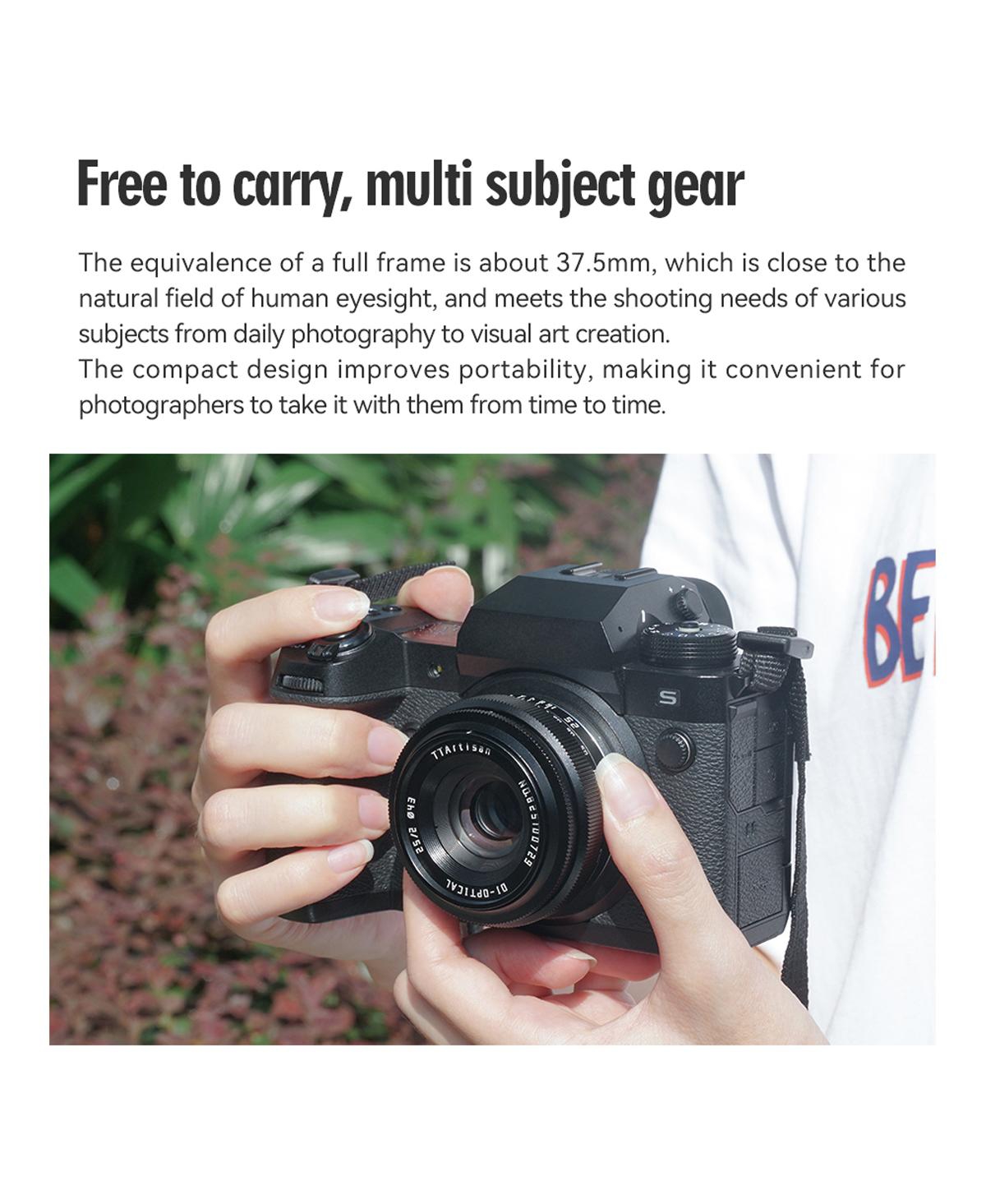 TTArtisan 25mm f2 Lens for Nikon Z