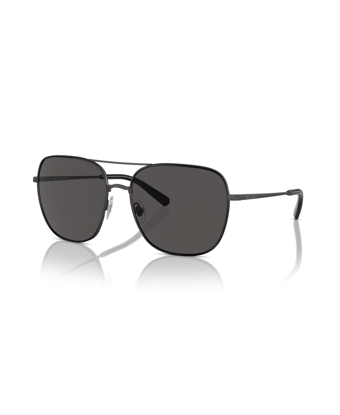 Мужские солнцезащитные очки Brooks Brothers Sunglasses, BB4067J, цвет: Графитовый — фото 1
