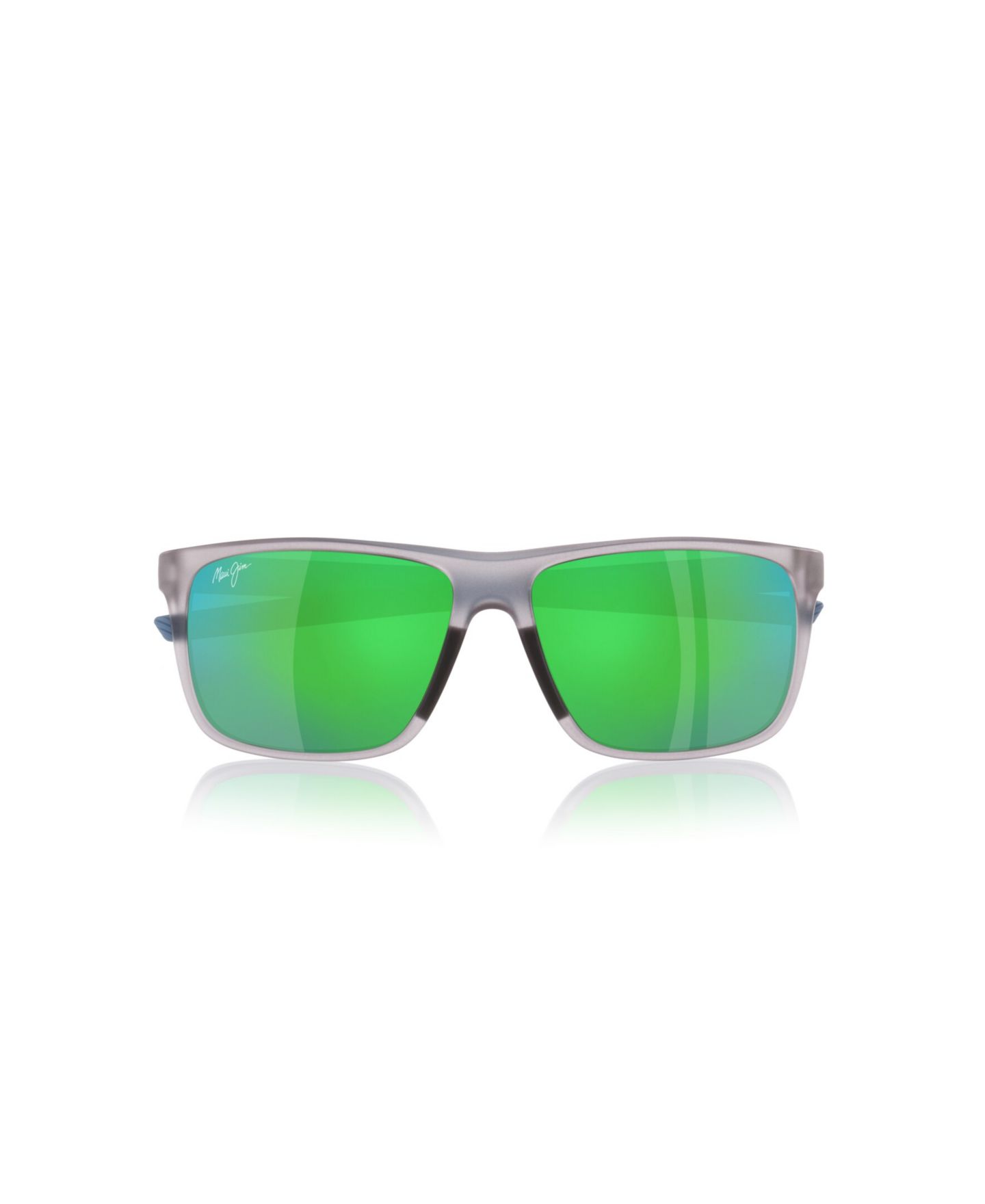 Мужские солнцезащитные очки Maui Jim Lehopulu Polarized Sunglasses, MJ000856, цвет: Серый матовый — фото 5