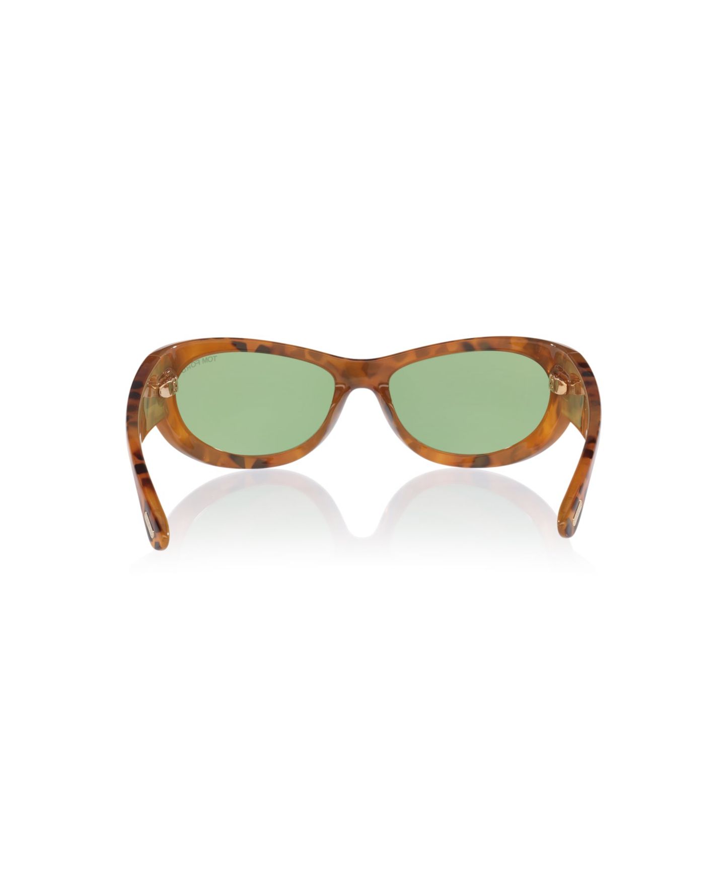 Женские солнцезащитные очки Tom Ford Leona-02 Sunglasses, TR002278, цвет: Черепаховый — фото 4