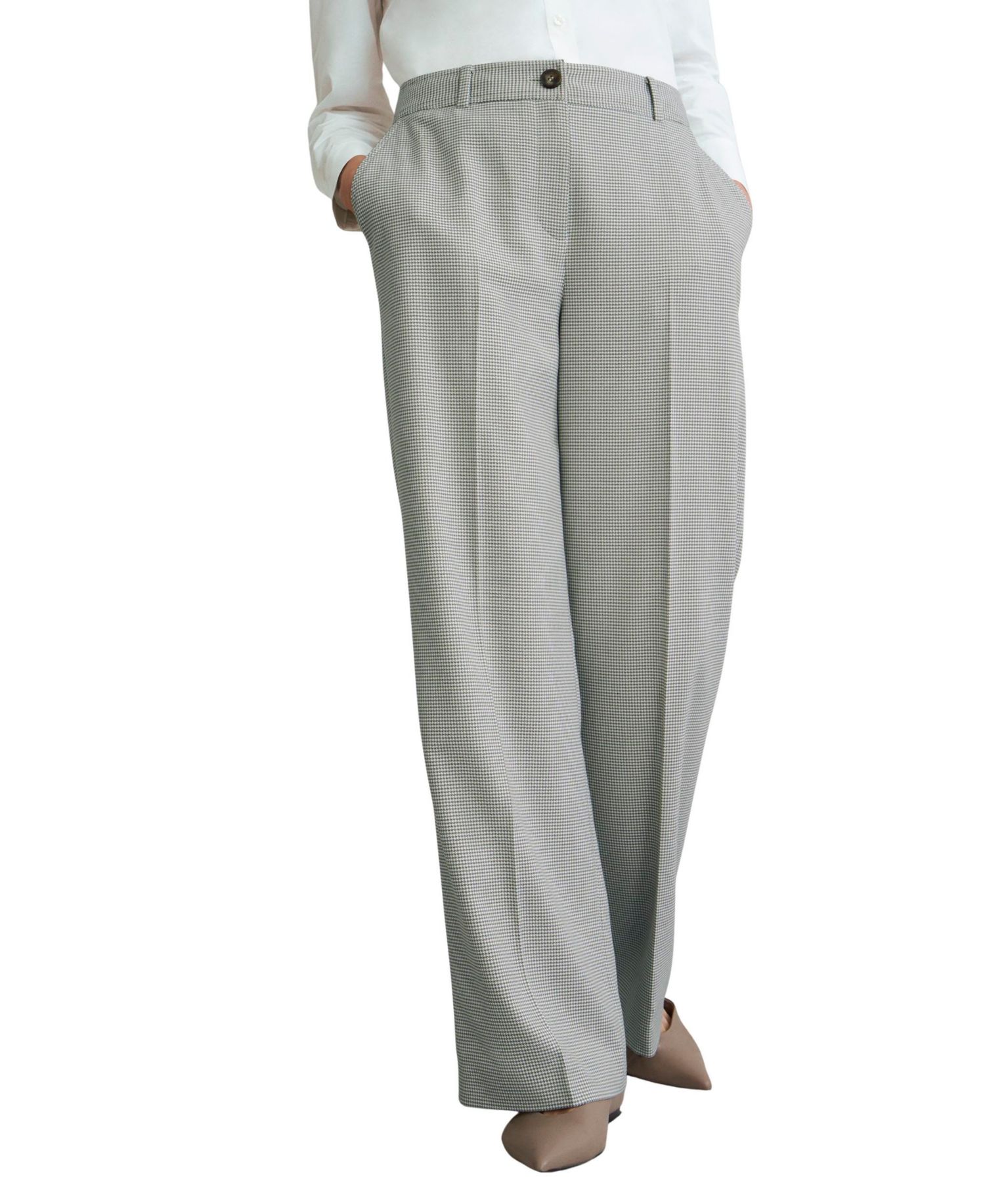 Women's Ellie Wide Leg Tailored Trousers
