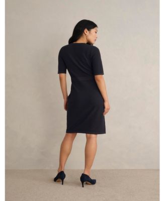 ladies cotton dress Buy Women's Cotton Linen Casual Wear Boxy Fit Dress|Cottonworld main image 0