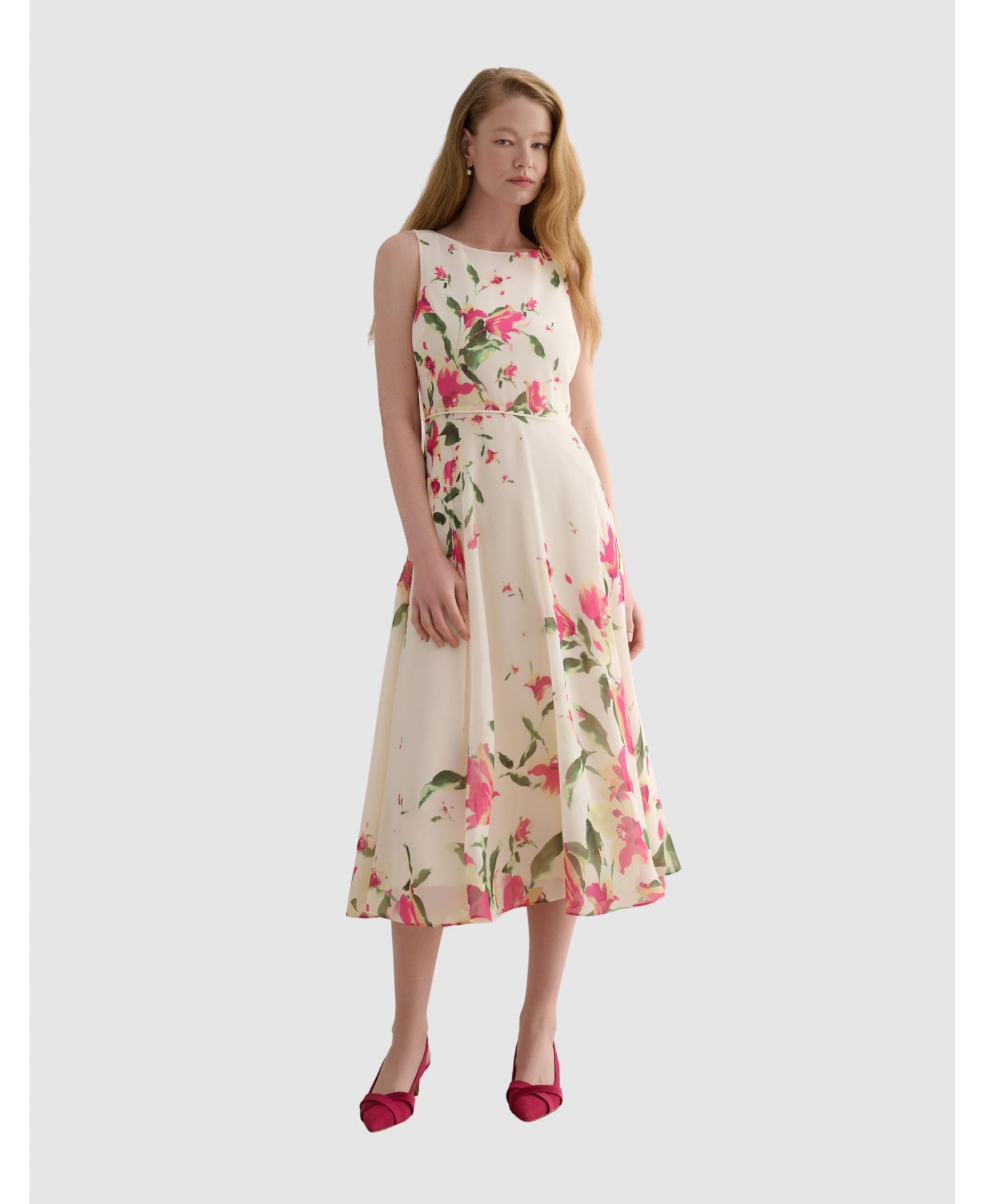 Women's Carly A-Line Midi Dress