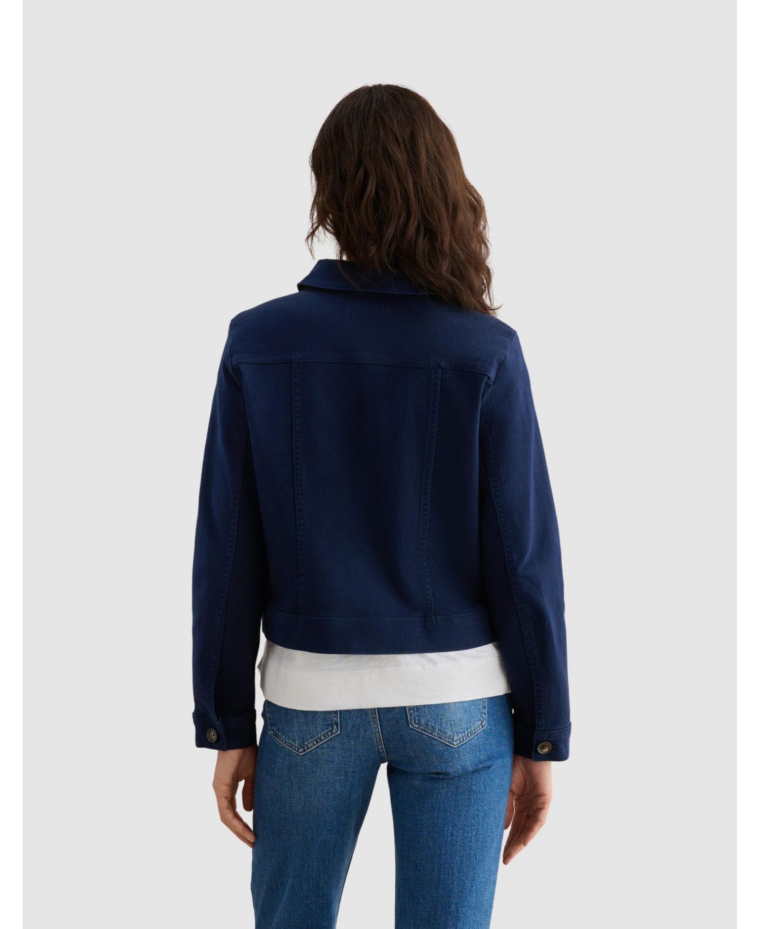 Women's Selborne Boxy Cropped Denim Jacket