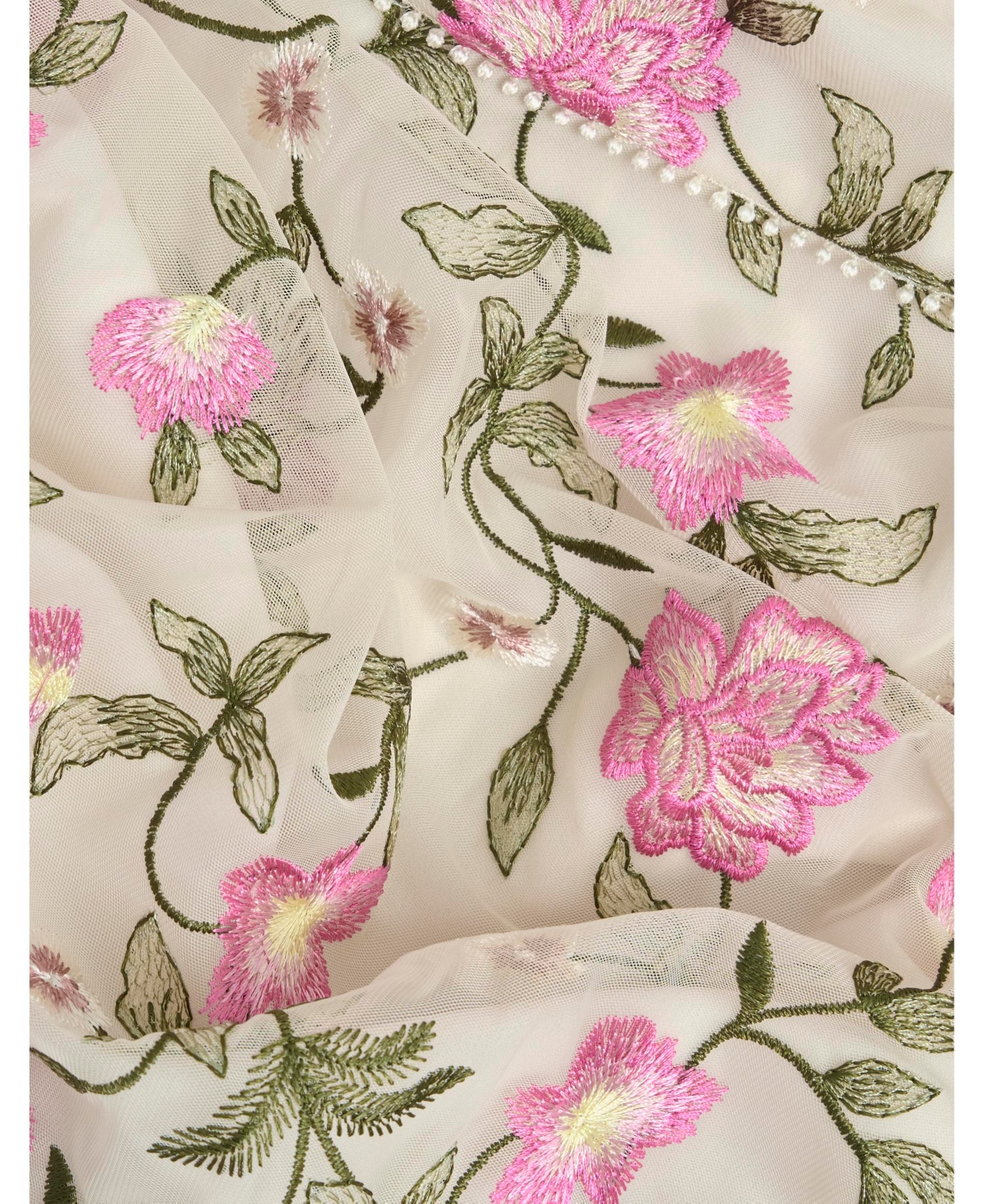 Hobbs London Women's Tia Embroidered Floral Midi Dress