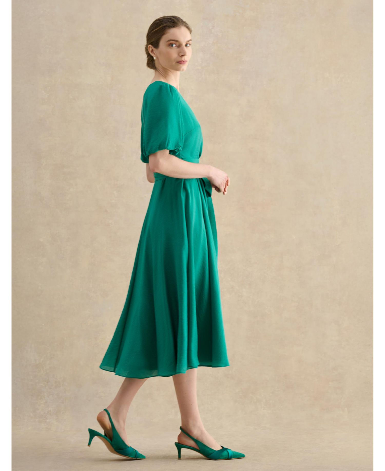 Women's Barrington Tie Waist Midi Dress