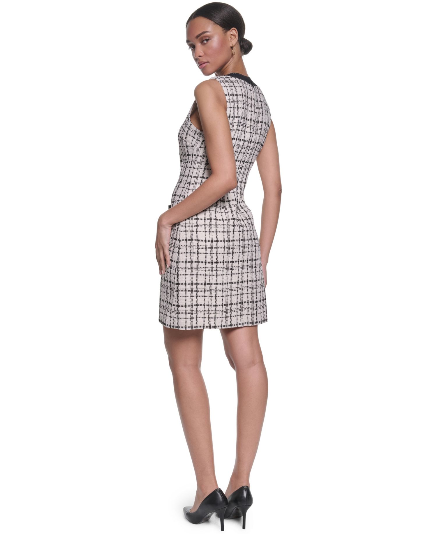 Women's Sleeveless Shift Dress