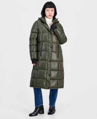 Women's Hooded Maxi Puffer Coat