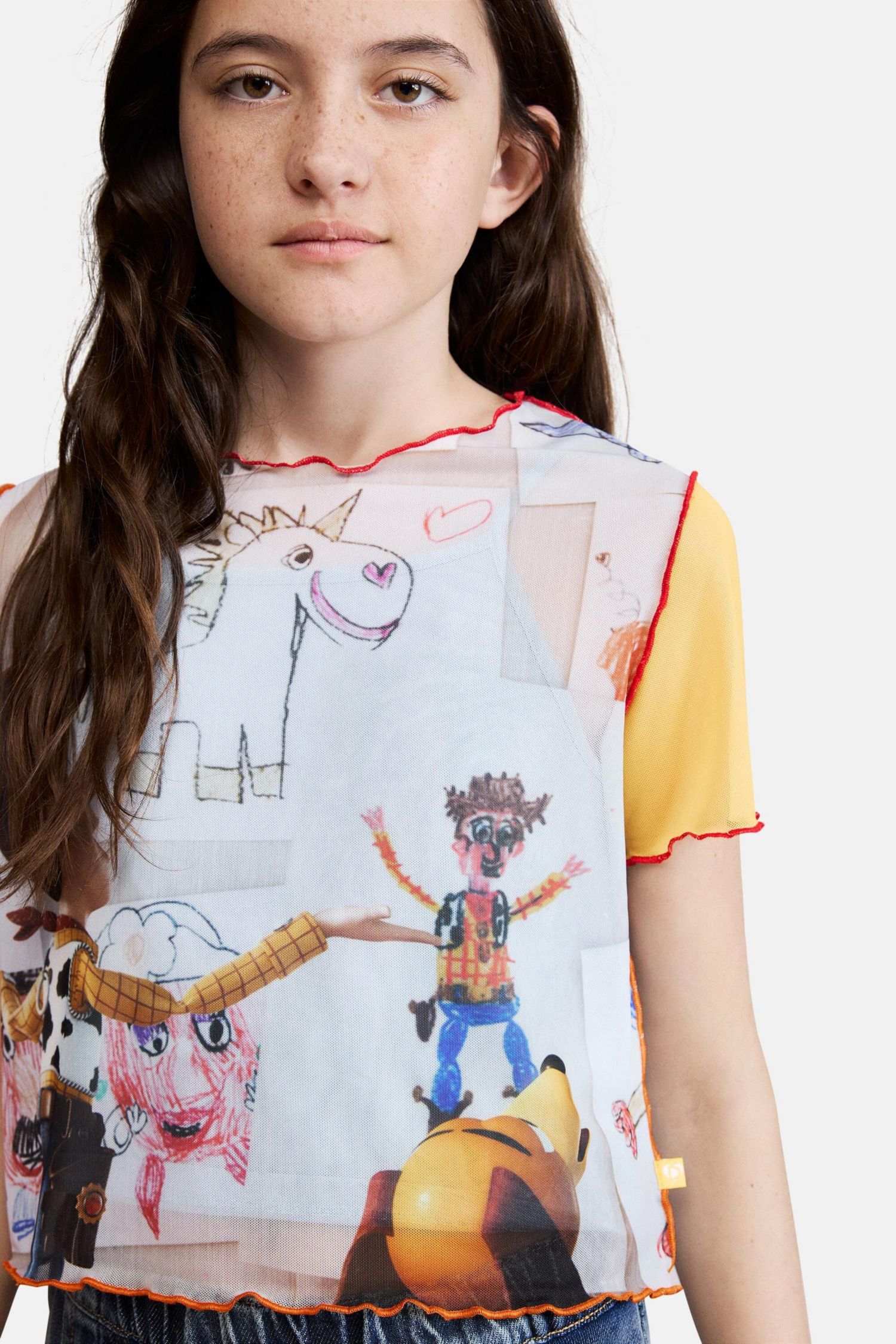 Girls's Toy Story printed T-shirt