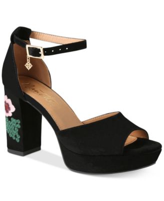 Nanette Lepore - Viola Two-Piece Platform Block-Heel Pumps