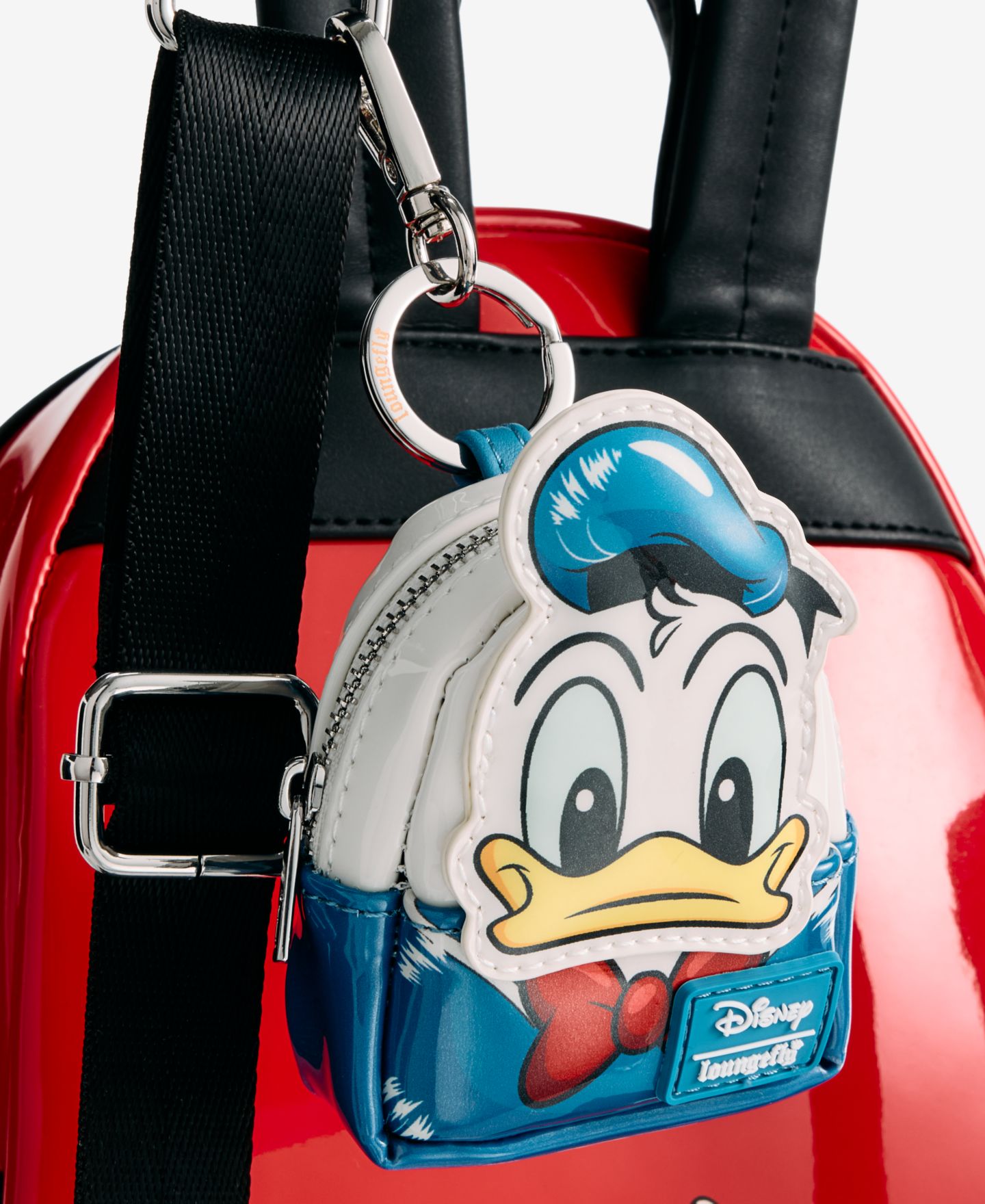 Женский брелок Loungefly Disney Macy's Donald Duck Parade Balloon Mini Backpack Bag Charm — фото 2