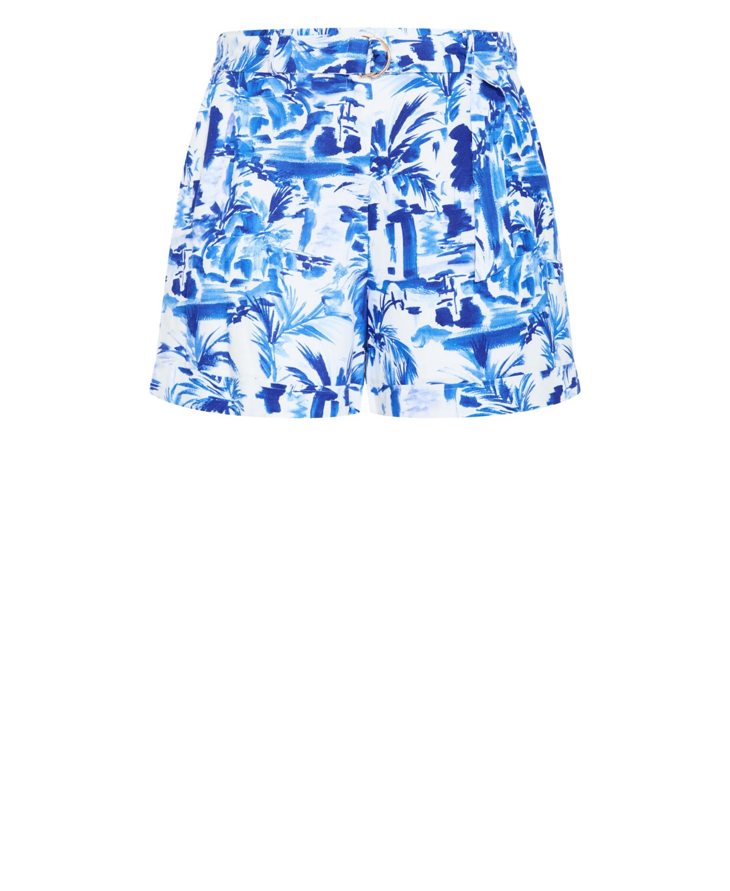Women's Palm Print Short