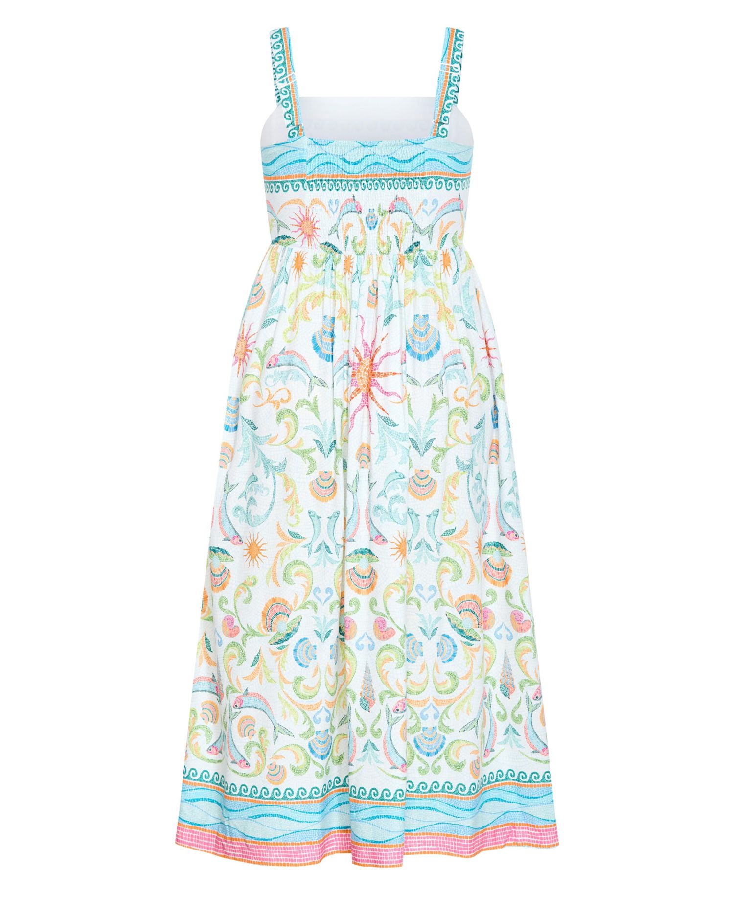 Women's Calissa Seascape Print Maxi Dress