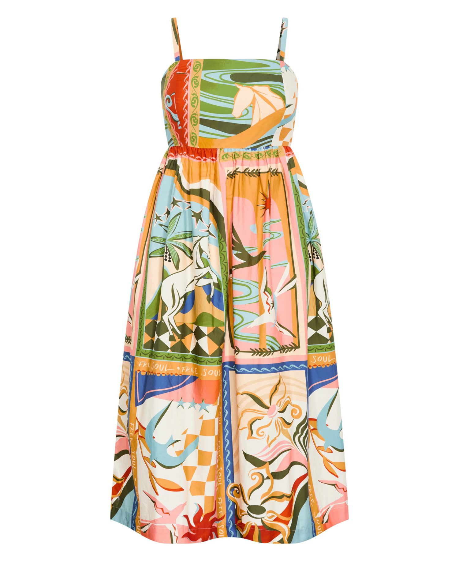 Women's Wild Soul Print Maxi Dress
