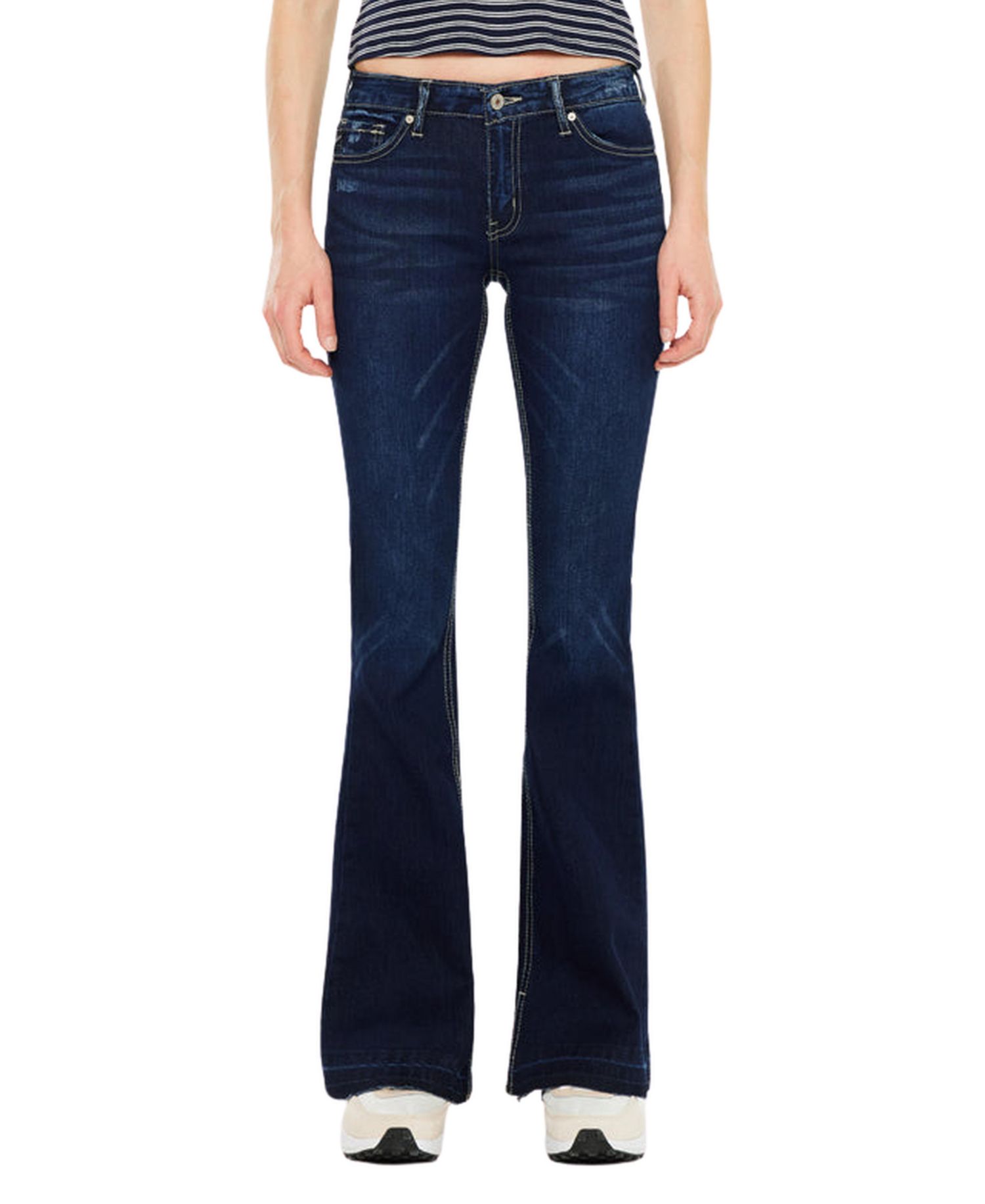 Women's Heidi Mid Rise Flare Jeans