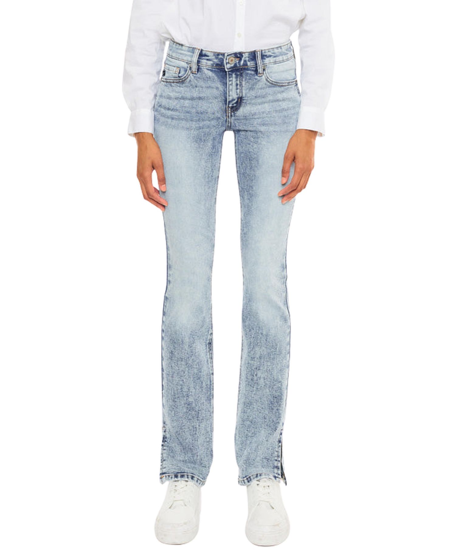 Women's Nadia Mid-Rise Y2K Bootcut Jeans