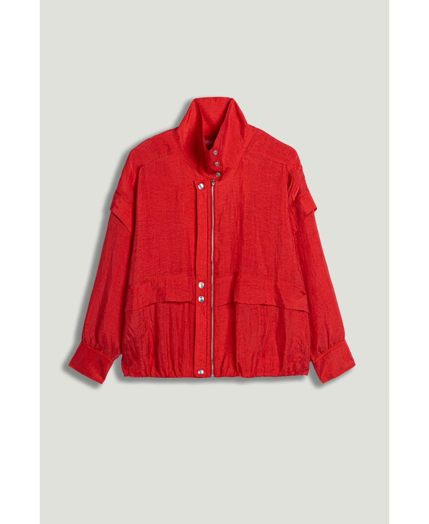 Женская куртка NOCTURNE Relaxed Zip Up, цвет: Красный — фото 6