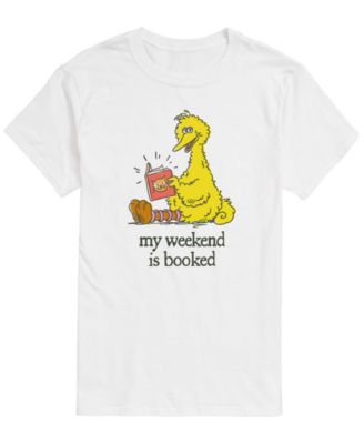 Men's Sesame Street Weekend Is Booked&nbsp;Short-Sleeve Graphic T-Shirt