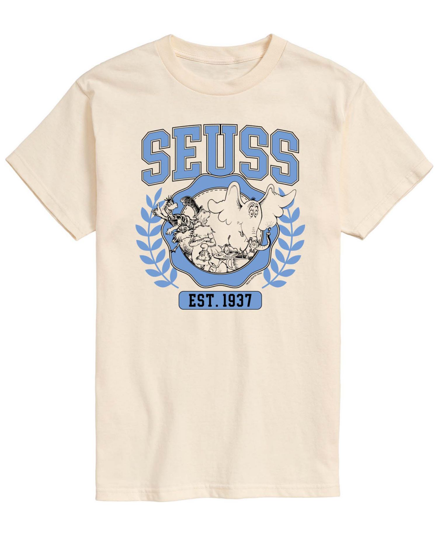 Men's Dr. Seuss Collegiate Short-Sleeve Graphic T-Shirt
