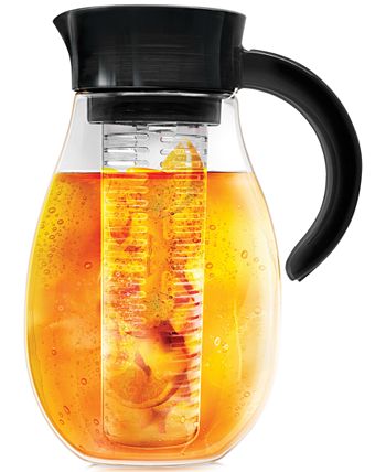 Primula 2.7-qt Tritan Pitcher with Fruit Infusion & Cold Brew Inserts 