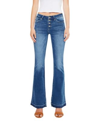 Women's Lurice Mid Rise Flare Jeans