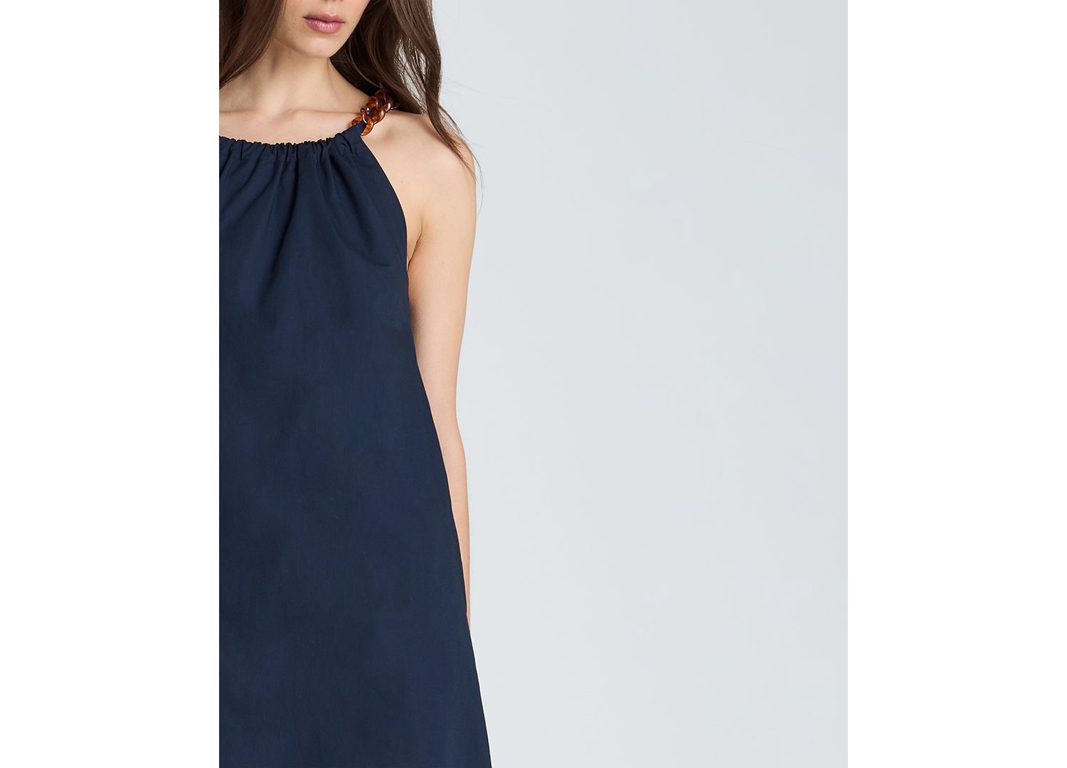 Women's Halter Neck Midi Dress