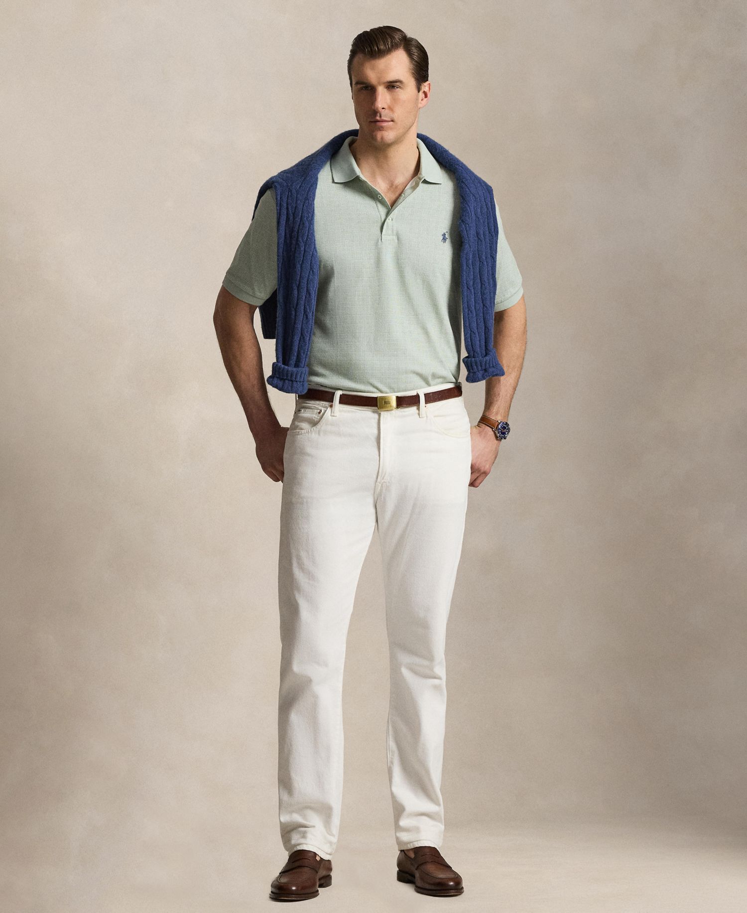 Men's Big & Tall Short-Sleeve Polo Shirt