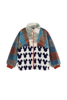 Boys's Mickey check coat