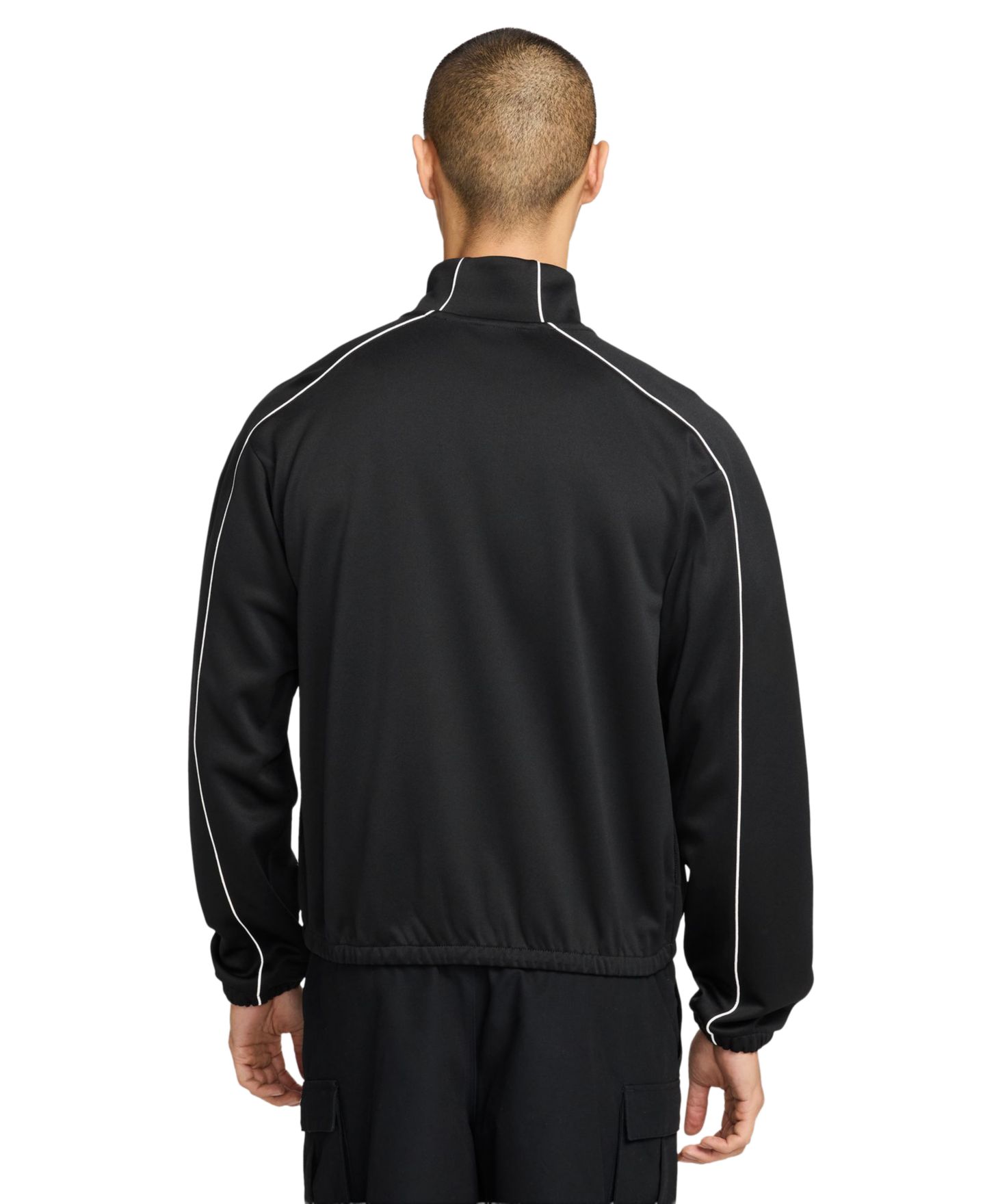 Мужская куртка Nike Air Knit Front-Zip, цвет: Чёрный — фото 3