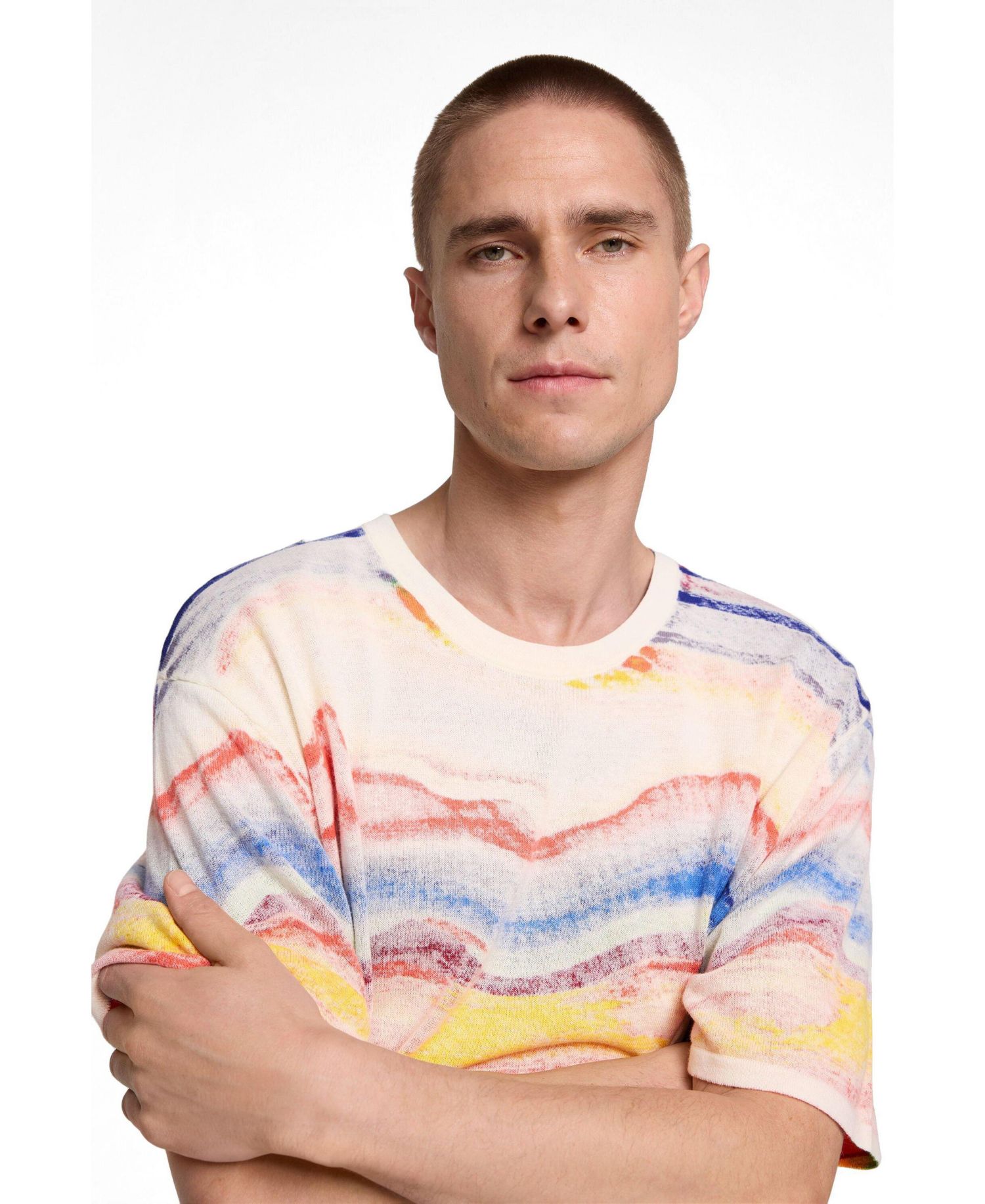 Men's Abstract print T-shirt