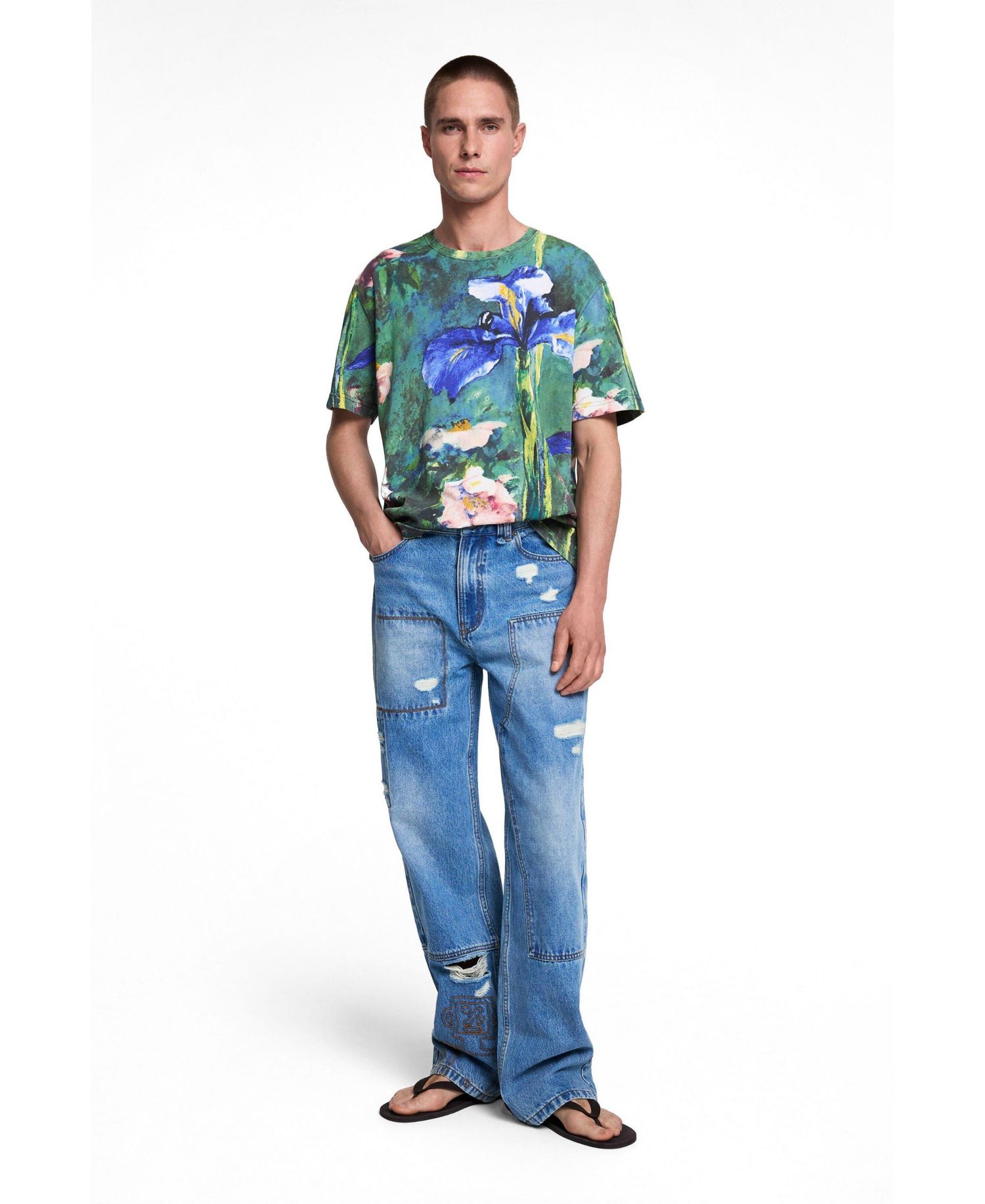 Men's Flower T-shirt