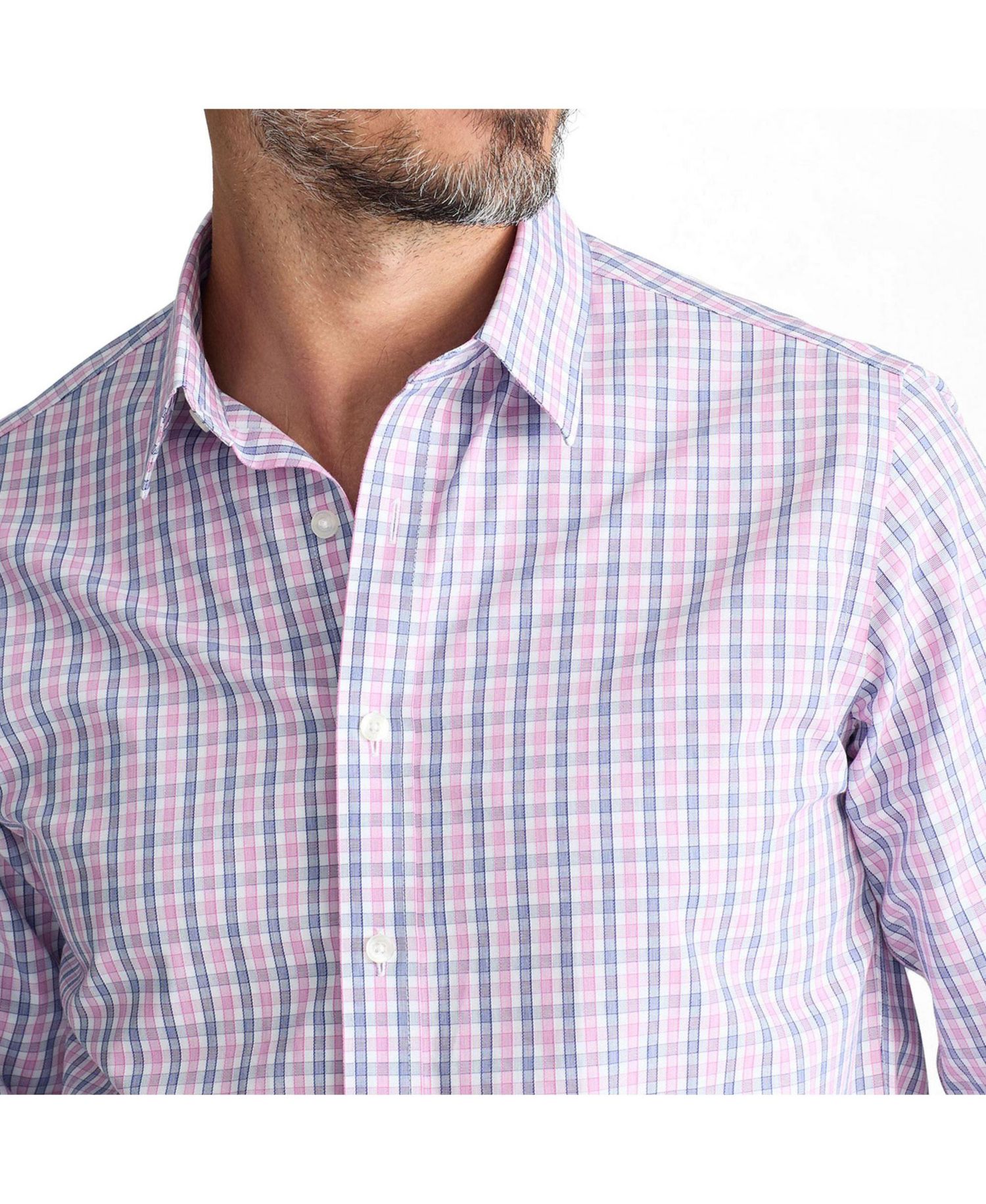 Men's Regular Fit Long Sleeve Wrinkle Free Dolcetto Shirt