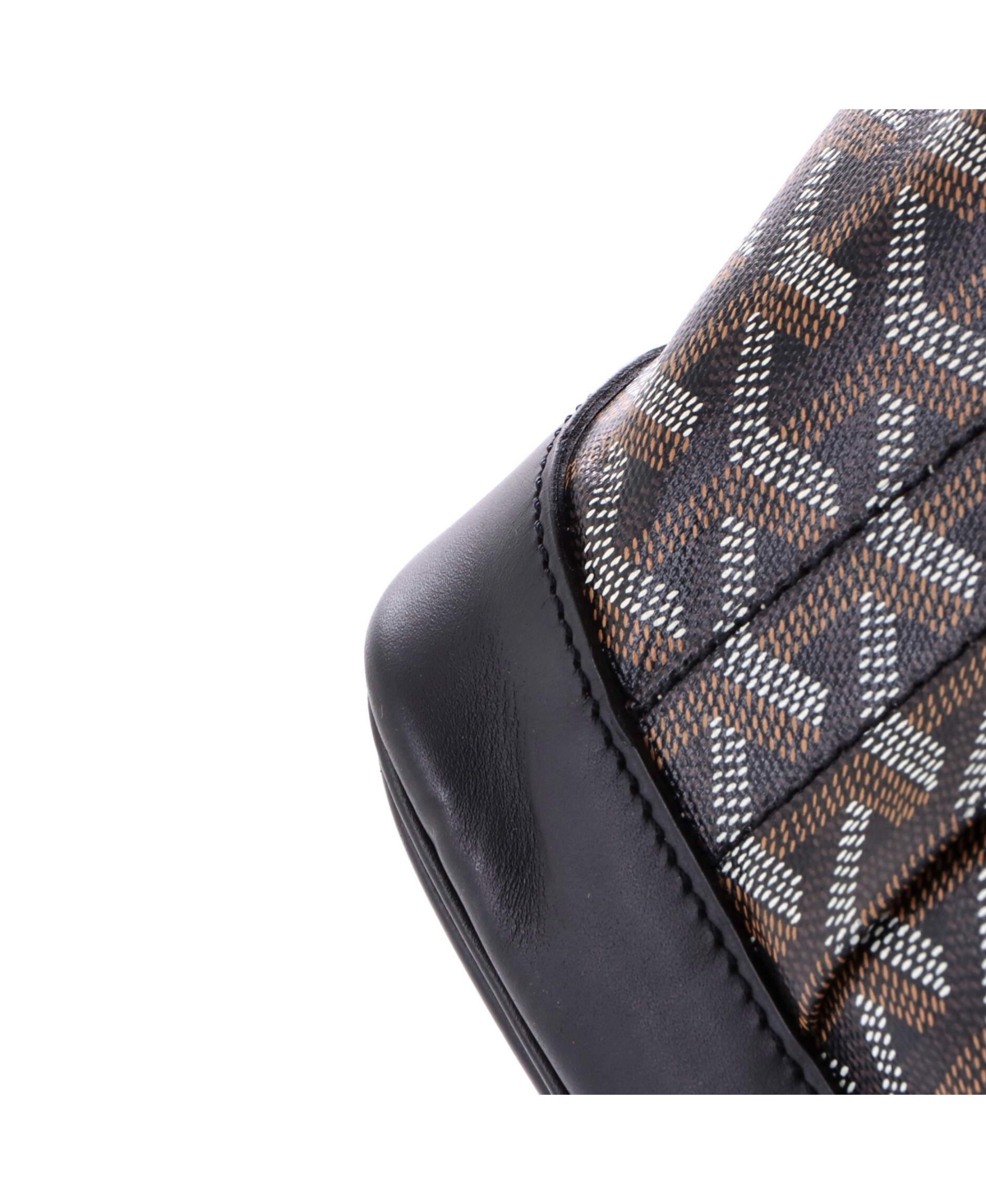 Pre-Owned Goyard Mm Alpin Backpack Coated Canvas