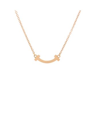 T Smile Pendant Necklace