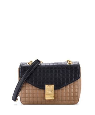 Medium C Bag Quilted Leather