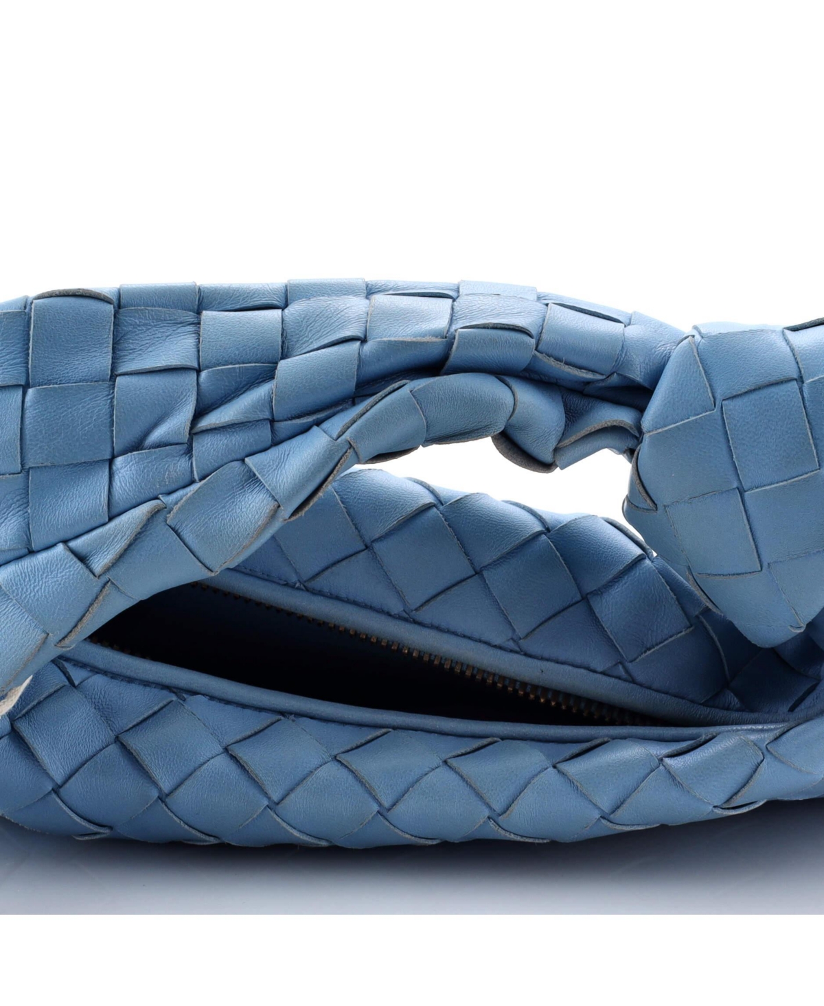 Pre-Owned Bottega Veneta Mini Bv Jodie Hobo Intrecciato Nappa