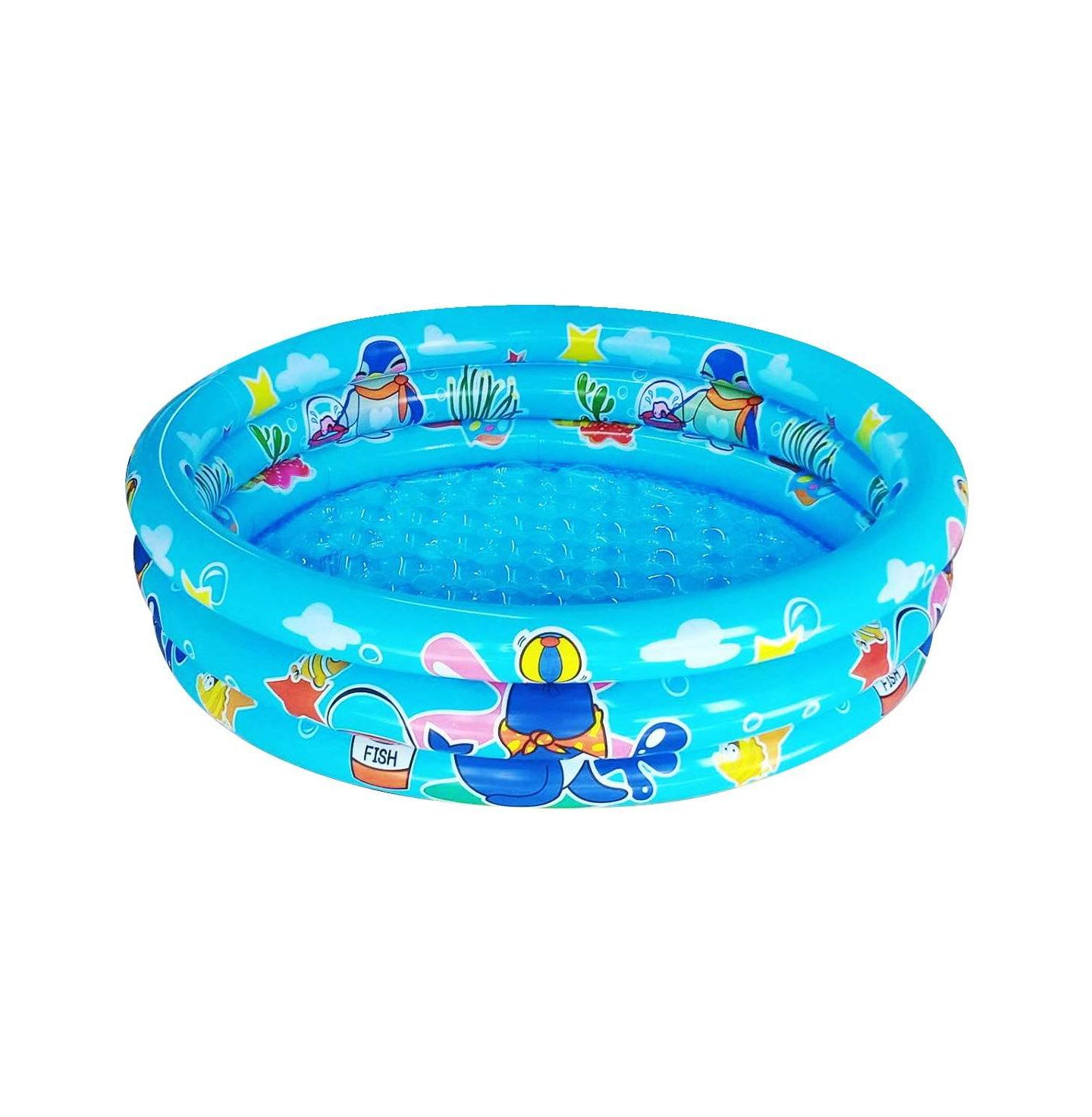 Детские игрушки GNUADZ 3 Rings 48" Inflatable Vinyl Ball Pit Pool, Ages 3+, цвет: Синий — фото 1