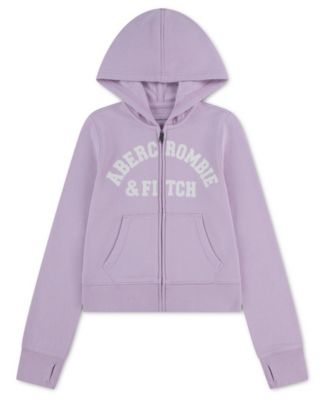 Girls' 5-16 Logo Full-Zip Hoodie