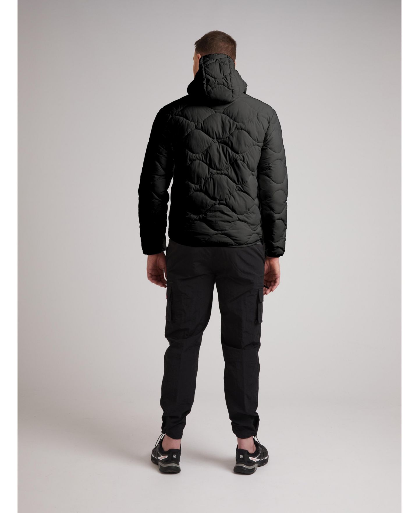 Мужская куртка JACK1T Orb1T Long Sleeve Hooded, цвет: Чёрный — фото 5