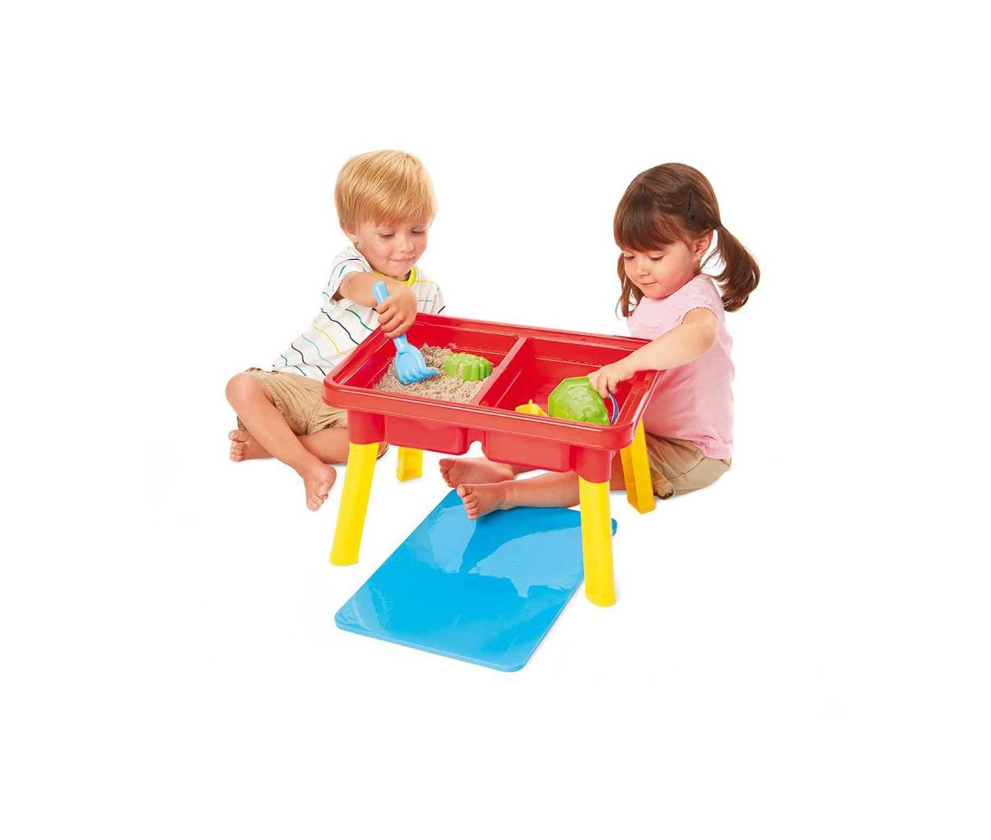 Детская игрушка GNUADZ Sand 'n Splash Sand and Water Sensory Play Activity Table, 17.5" x 12.5" x 11", Ages 2+, цвет: Разноцветный — фото 4