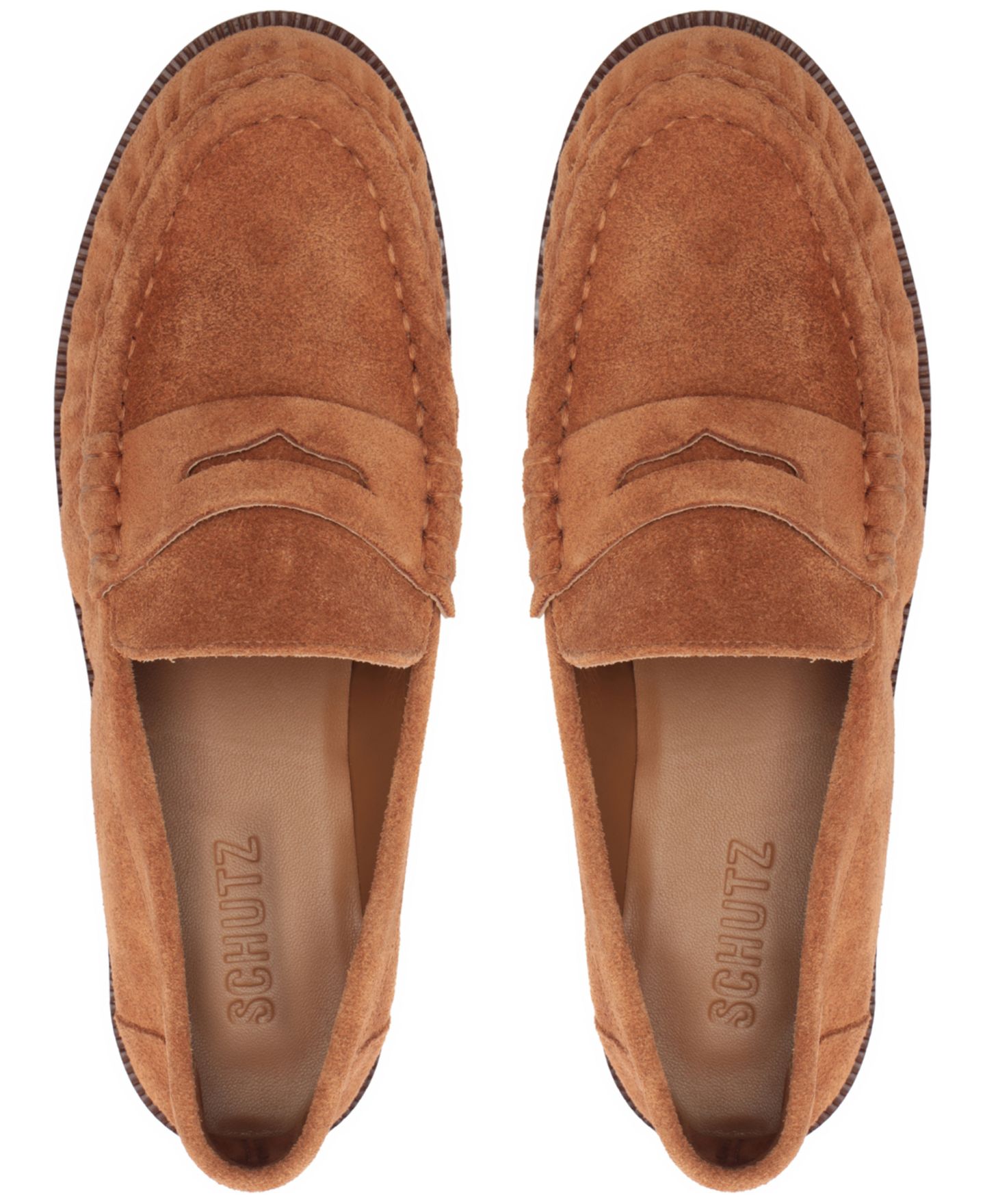 Женские туфли Schutz Tyche Slip-On, цвет: Миндальный — фото 12