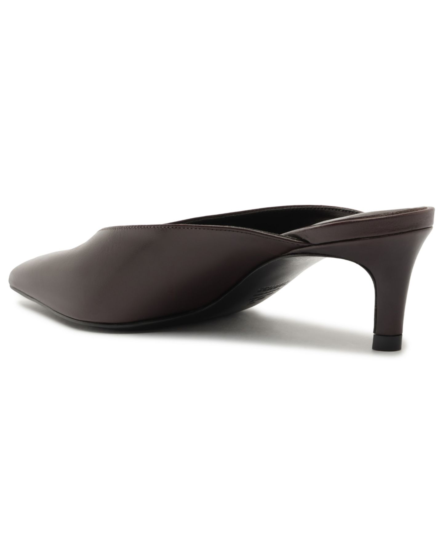 Женские сабо Schutz Loren Mid Mule Pumps, цвет: Тёмный коричневый — фото 6
