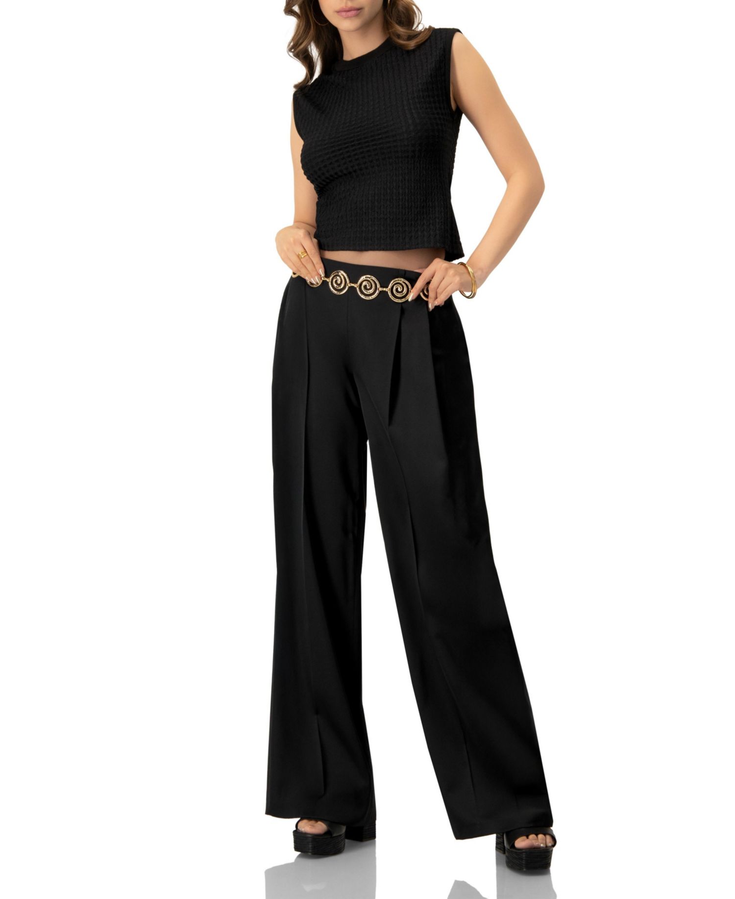 Women's Sleeveless Knitted Top