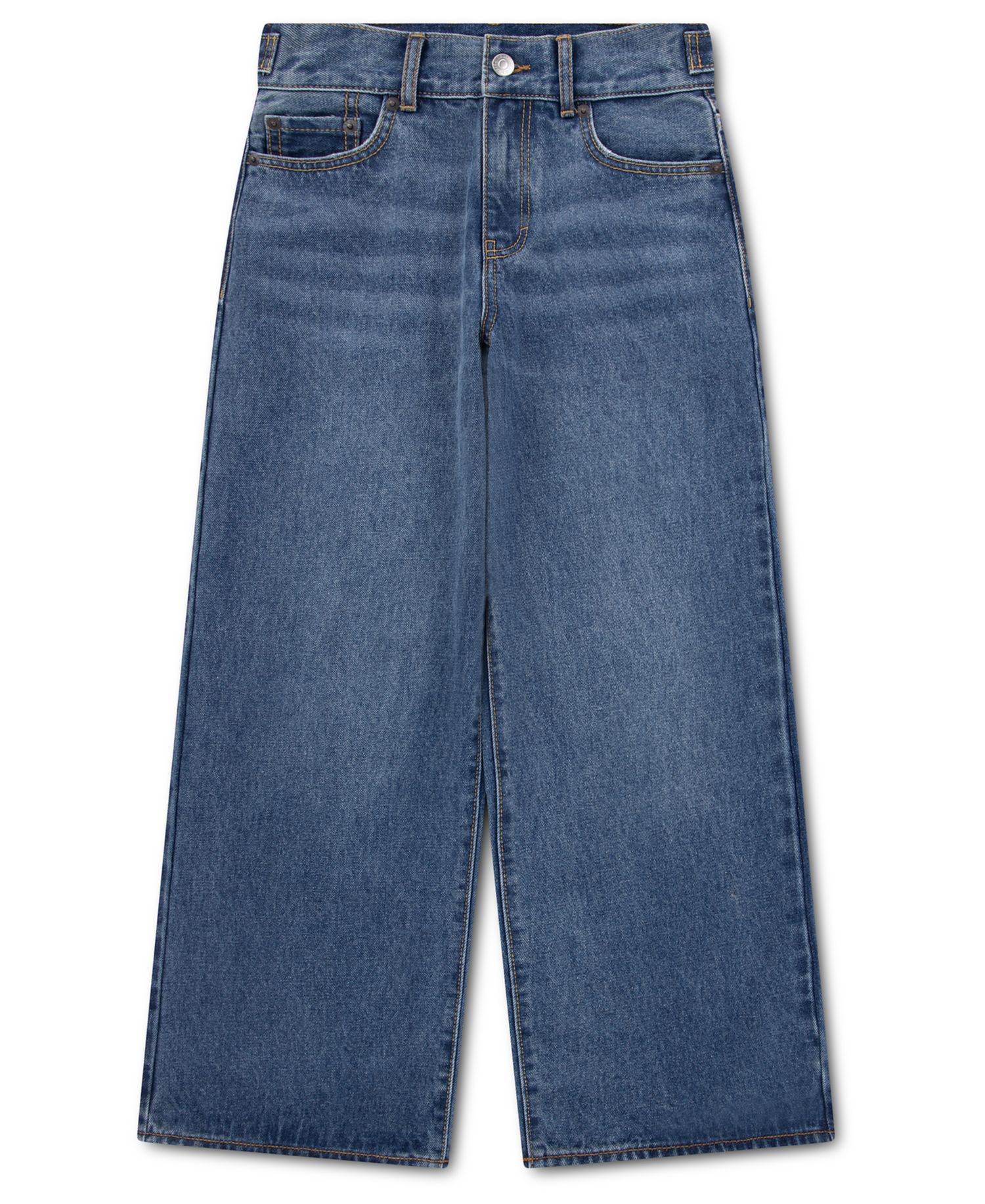 Girls' 7-16 Cinched High-Rise Baggy Jeans