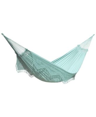 Authentic Brazilian Cotton Hammock, Outdoor Hanging Daybed, Copacabana