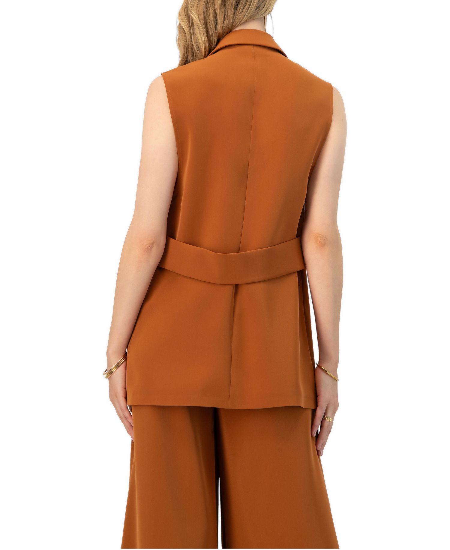 Women's Single-Button Tailored Vest